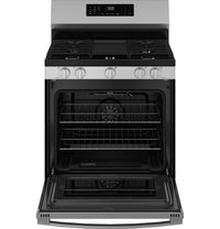 GE 30″ Gas Range, Stainless, Full Oven + Multi-Burners (GGF600AVSS)