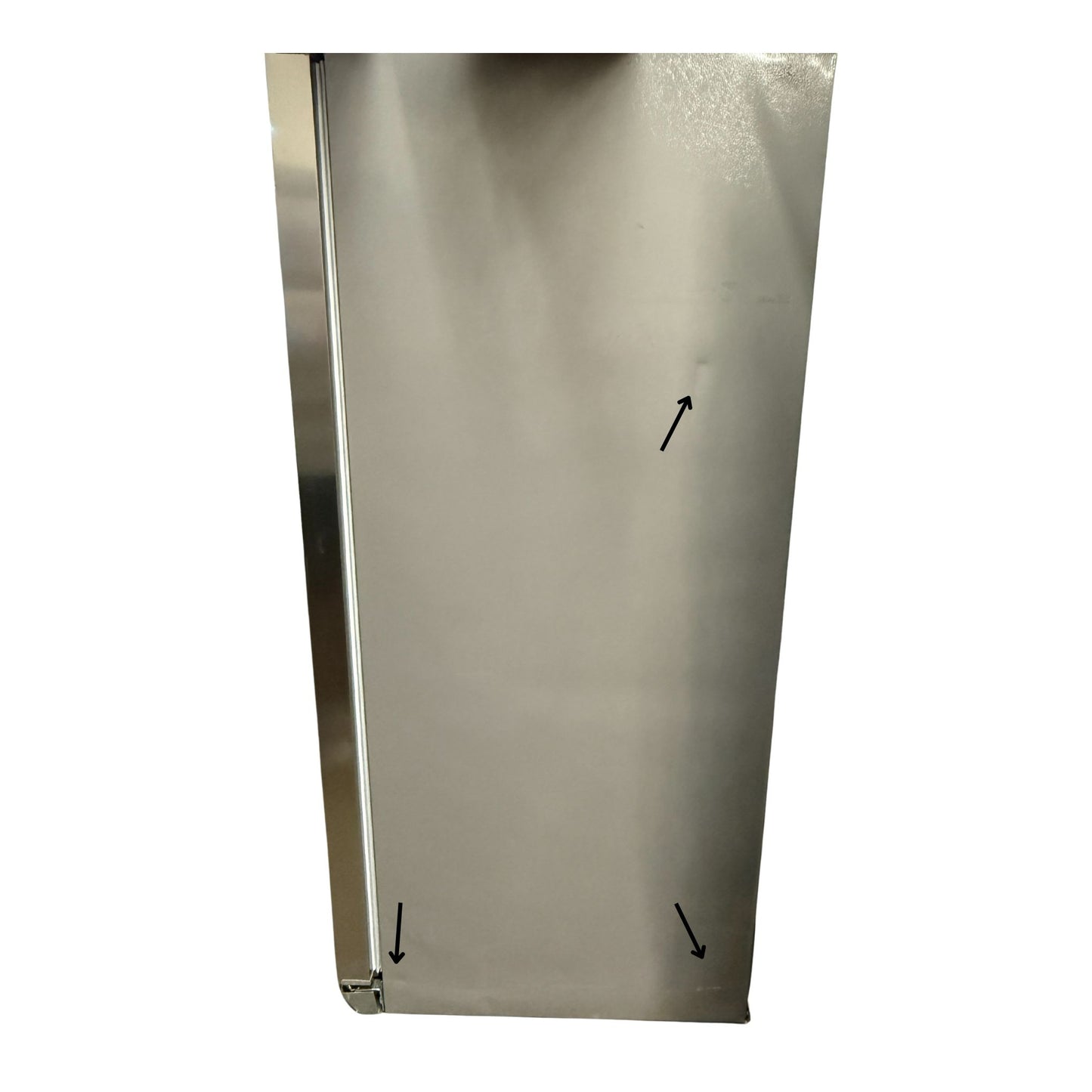 Frigidaire 25.6 cu ft Side - by - Side Refrigerator, Stainless, External Water/Ice Dispenser (GRSS2652AF) - Appliance Saver Store