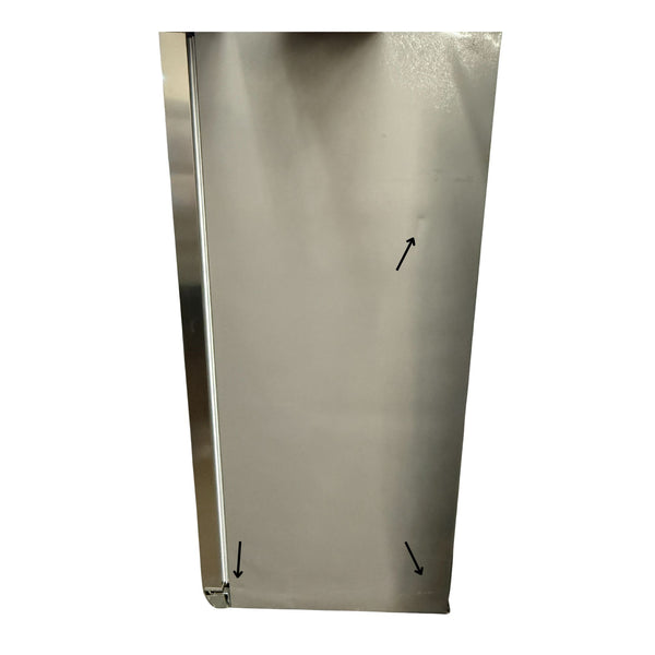 Frigidaire 25.6 cu ft Side - by - Side Refrigerator, Stainless, External Water/Ice Dispenser (GRSS2652AF) - Appliance Saver Store