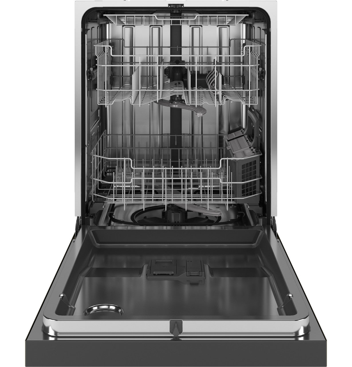 GE Dishwasher, Stainless, Quiet Operation, Adjustable Racks (GDF650SYVFS) - Appliance Saver Store