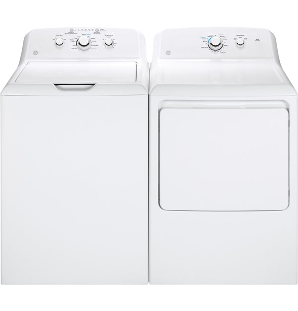 GE GTX33EASKWW Electric Dryer, 6.2 cu. ft., Auto Dry & Wrinkle Care (GTX33EASKWW)