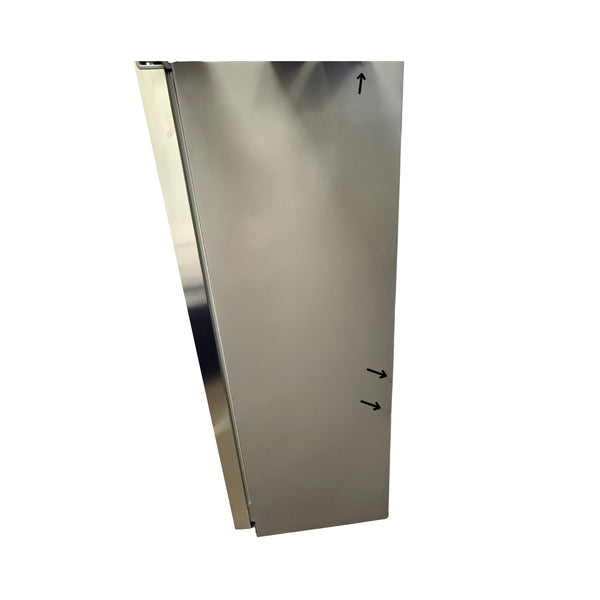 Frigidaire 22.3 cu ft Side-by-Side Refrigerator, Stainless, External Water/Ice Dispenser (FRSC2333AS)