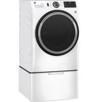GE 4.8 cu. ft. Front Load Washer, White, UltraFresh Vent + SmartHQ WiFi (GFW550SSNWW) - Appliance Saver Store