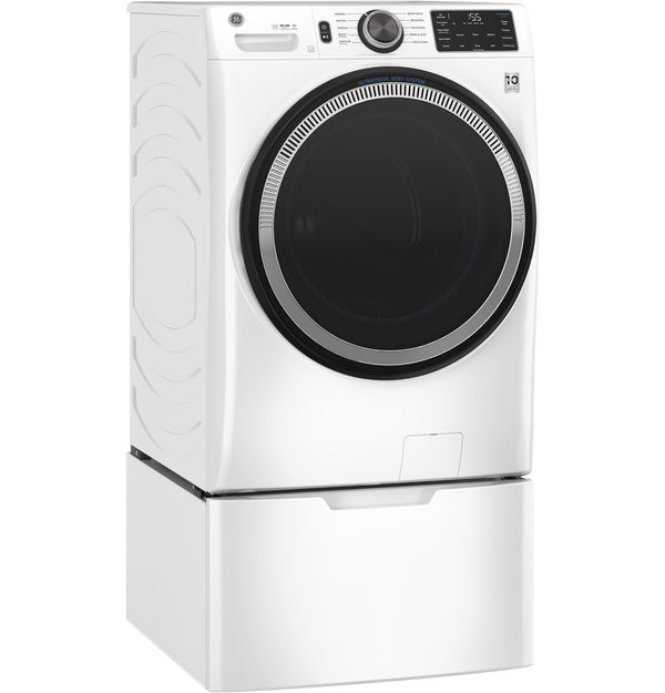 GE 4.8 cu. ft. Front Load Washer, White, UltraFresh Vent + SmartHQ WiFi (GFW550SSNWW) - Appliance Saver Store