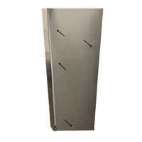 Frigidaire 22.3 cu ft Side-by-Side Refrigerator, Stainless, External Water/Ice Dispenser (GRSC2352AF)