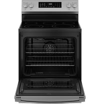 GE 30″ Gas Range, Stainless, Full Oven + Multi - Burners (GRF600AVSS) - Appliance Saver Store