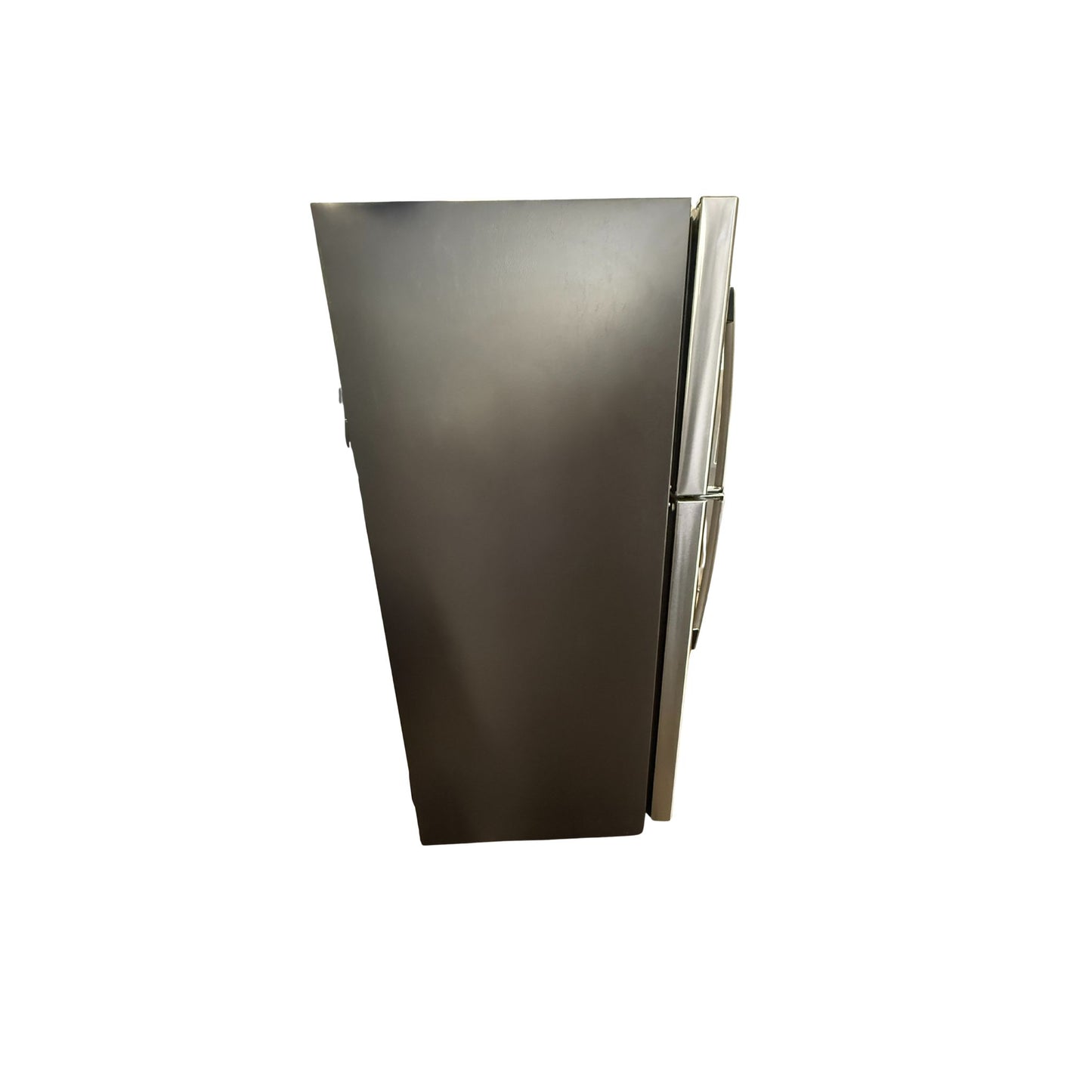 GE 21.9 cu. ft. Top-Freezer Refrigerator, Stainless Steel, Adjustable Shelves + LED Lighting (GTS22KYNRFS)