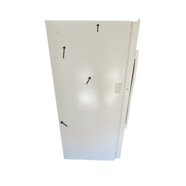 GE Upright Freezer, 14.1 cu. ft., Frost-Free, LED, Lock & Key (FUF14DLRWW)