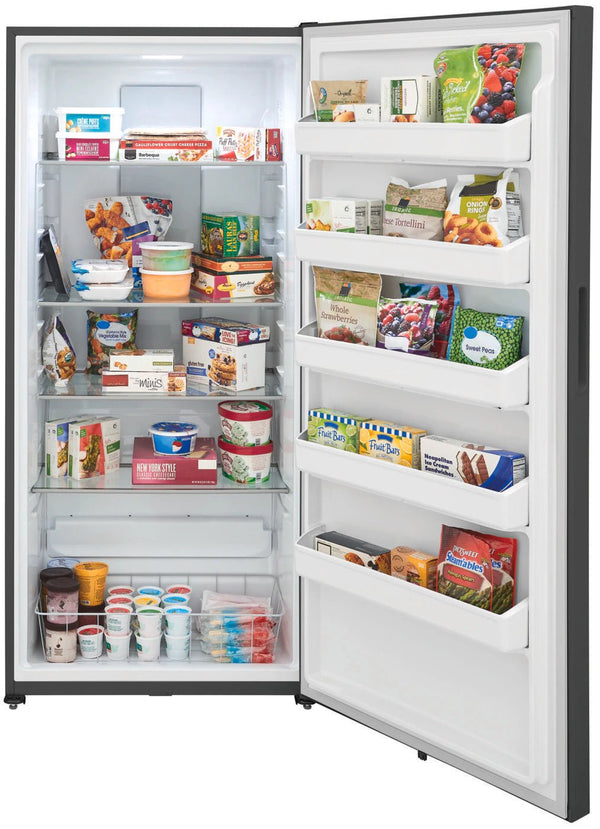 Frigidaire 20 cu ft Upright Freezer, White, Frost - Free, Adjustable Shelves (FRUF2020AN) - Appliance Saver Store