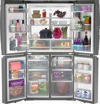 GE Profile 28.4 cu. ft. French Door Refrigerator, Stainless, Adjustable Shelves + LED Lighting (PAD28BYTFS)