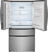 Frigidaire 22 cu ft French Door Refrigerator, Stainless, Counter-Depth Look, Pantry Drawer (GRMG2272CF)