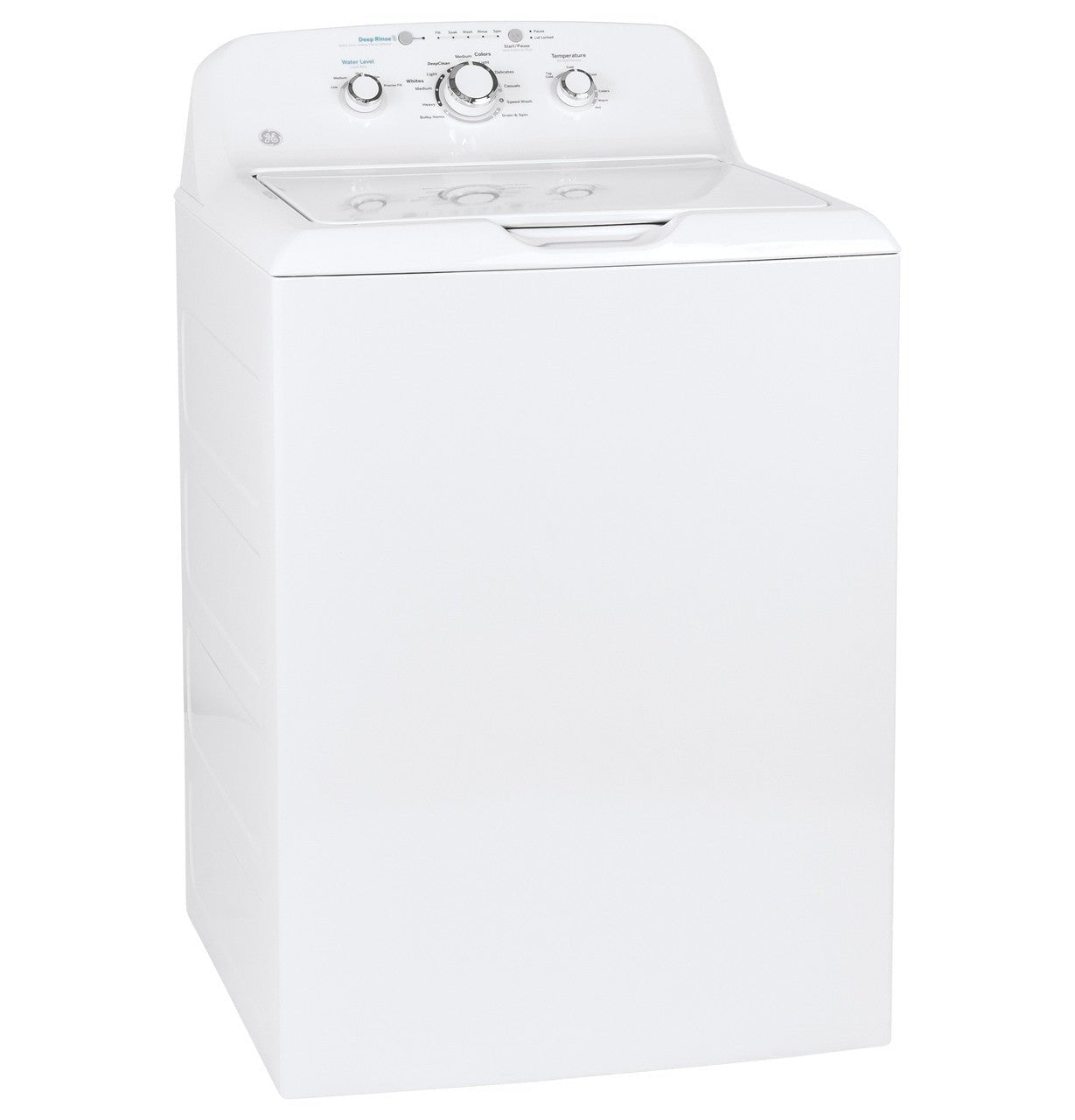GE 4.0 cu. ft. Top Load Washer, White, Stainless Steel Tub + Multiple Wash Cycles (GTW325ASWWW) - Appliance Saver Store