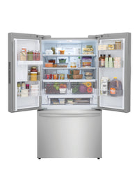 Frigidaire 28.8 cu ft French Door Refrigerator, Stainless, Full - Width Deli Drawer + LED Lighting (FRFN2813AF) - Appliance Saver Store