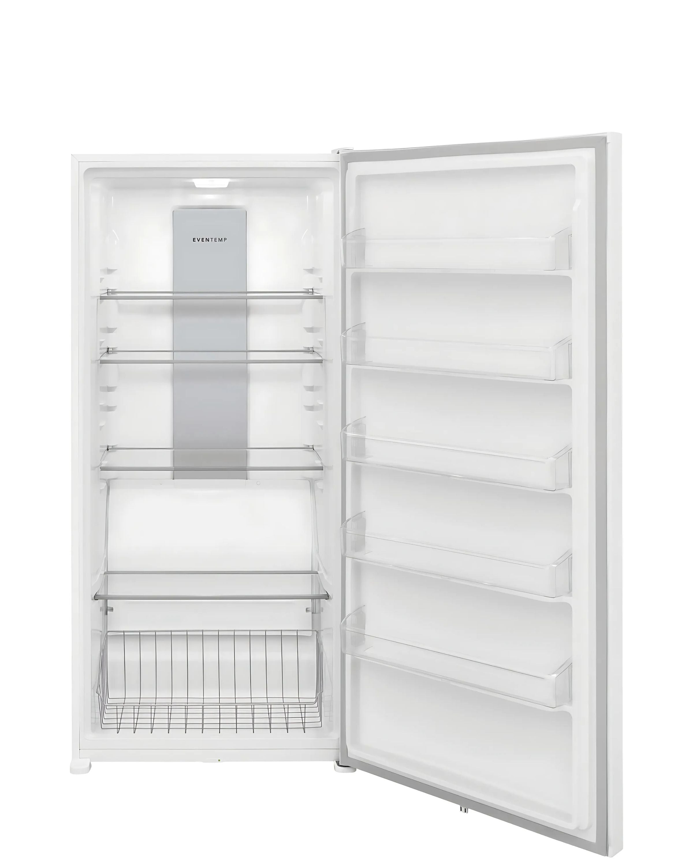 Frigidaire 20 cu ft Refrigerator, White, EvenTemp Cooling + LED Lighting (FRAE2024AW)