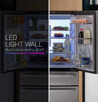 GE Profile 28.7 cu. ft. French Door Refrigerator, Stainless, External Dispenser + TwinChill™ (PGE29BYTFS)