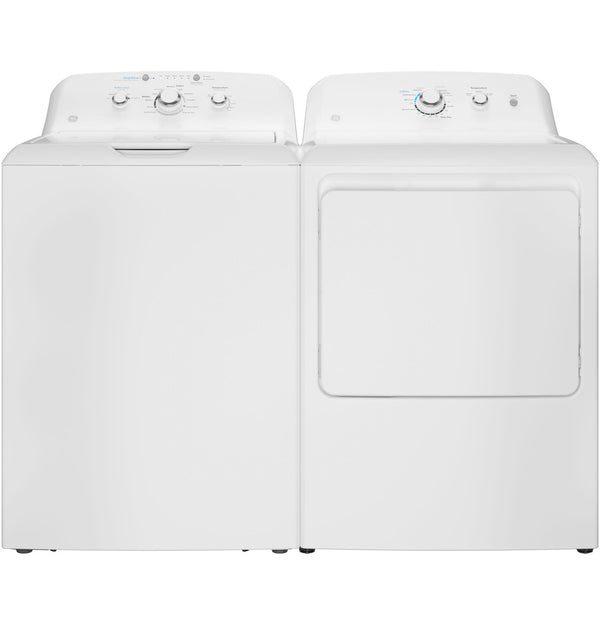 GE GTX33EASKWW Electric Dryer, 6.2 cu. ft., Auto Dry & Wrinkle Care (GTX33EASKWW)