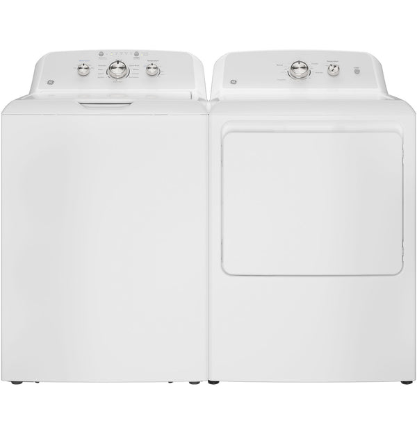 GE 4.3 cu. ft. Top Load Washer, White, Stainless Steel Tub + Multiple Wash Cycles (GTW385ASWWS) - Appliance Saver Store