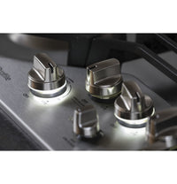 GE 30" Gas Cooktop, Stainless, 5 Burners with Power Boil + Simmer (JGP5030SLSS)