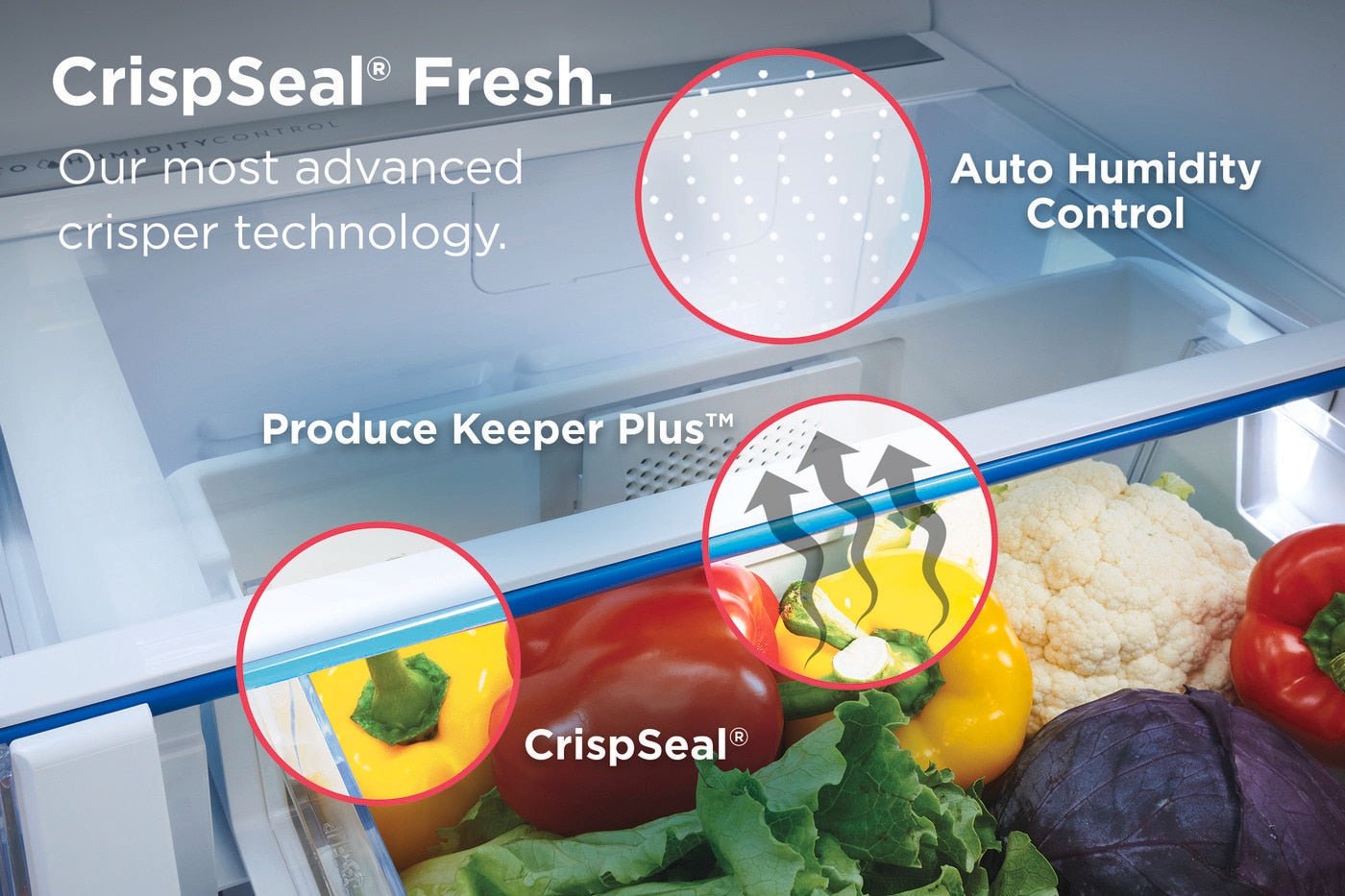 Frigidaire 20 cu ft French Door Refrigerator, Stainless, Slim 30″ Width, LED Lighting (GRFN2023AF) - Appliance Saver Store