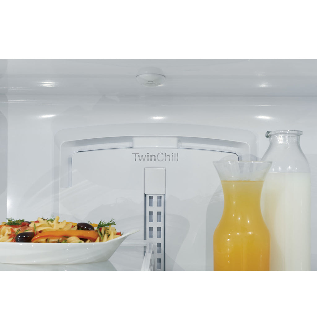 GE Café CWE23SP4MW2 23.1 cu. ft. French Door Refrigerator, Stainless, Counter-Depth