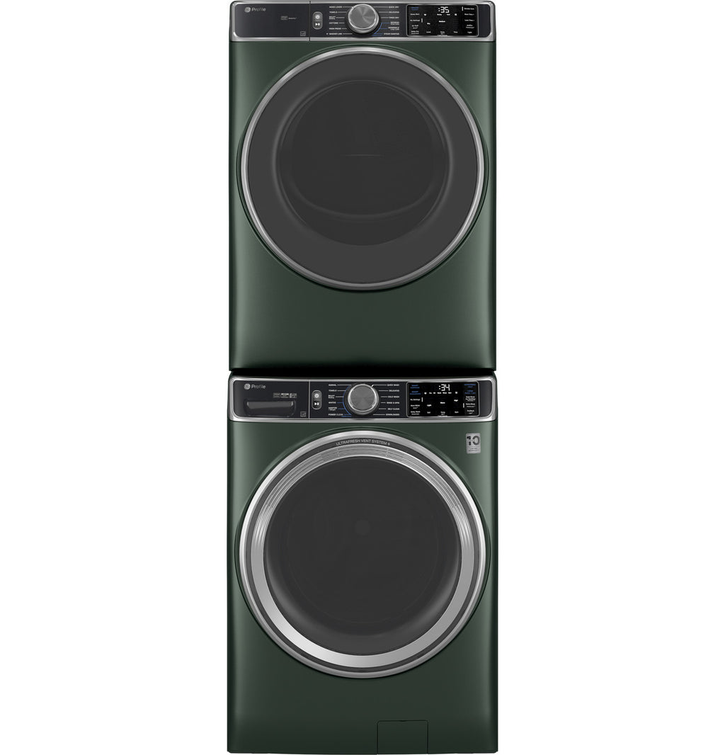 GE Profile 7.8 cu. ft. Electric Dryer, Stainless, Steam Refresh + WiFi (PFD95ESPWGN) FOR REPAIR OR PARTS
