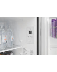 Frigidaire 17.6 cu ft French Door Refrigerator, Stainless, CrispSeal Crispers + EvenTemp Cooling (FRFG1723AV)