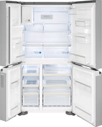 Frigidaire 21.5 cu ft 4-Door French Door Refrigerator, Stainless, Counter-Depth, External Water/Ice (GRQC2255BF)