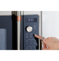 GE Café Over-the-Range Convection Microwave, 1.7 cu. ft., Air Fry + Sensor Cook (CVM517P4RW2)