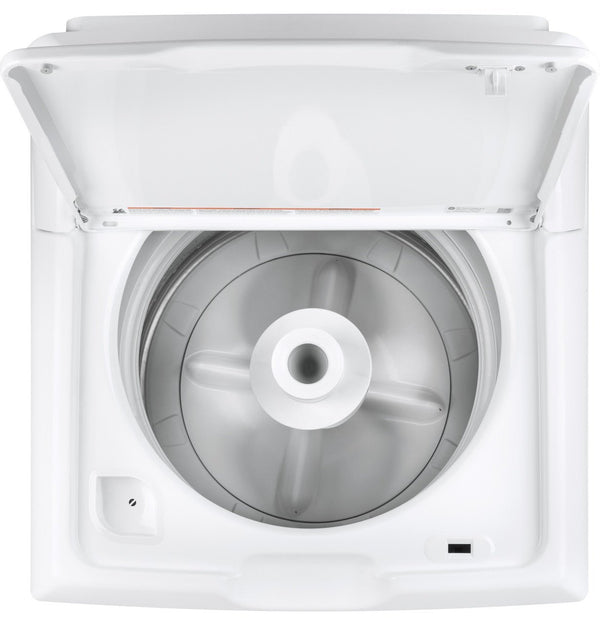 GE 4.0 cu. ft. Top Load Washer, White, Stainless Steel Tub + Multiple Wash Cycles (GTW325ASWWW) - Appliance Saver Store