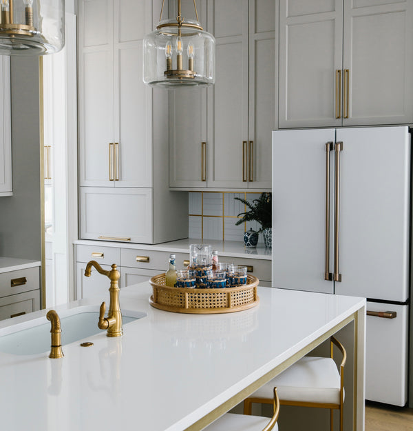 GE Café CWE23SP4MW2 23.1 cu. ft. French Door Refrigerator, Stainless, Counter-Depth