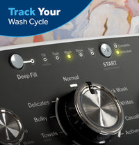 GE 4.5 cu. ft. Top Load Washer, White, Deep Fill + Multiple Wash Cycles (GTW485ASWWB) - Appliance Saver Store