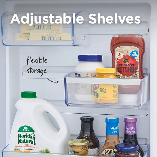 Frigidaire 22 cu ft French Door Refrigerator, Stainless, Counter-Depth Look, Pantry Drawer (GRMG2272CF)