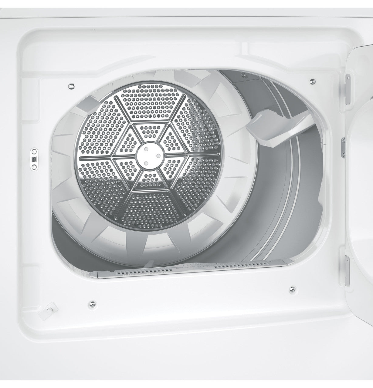 GE GTX33EASKWW Electric Dryer, 6.2 cu. ft., Auto Dry & Wrinkle Care (GTX33EASKWW)