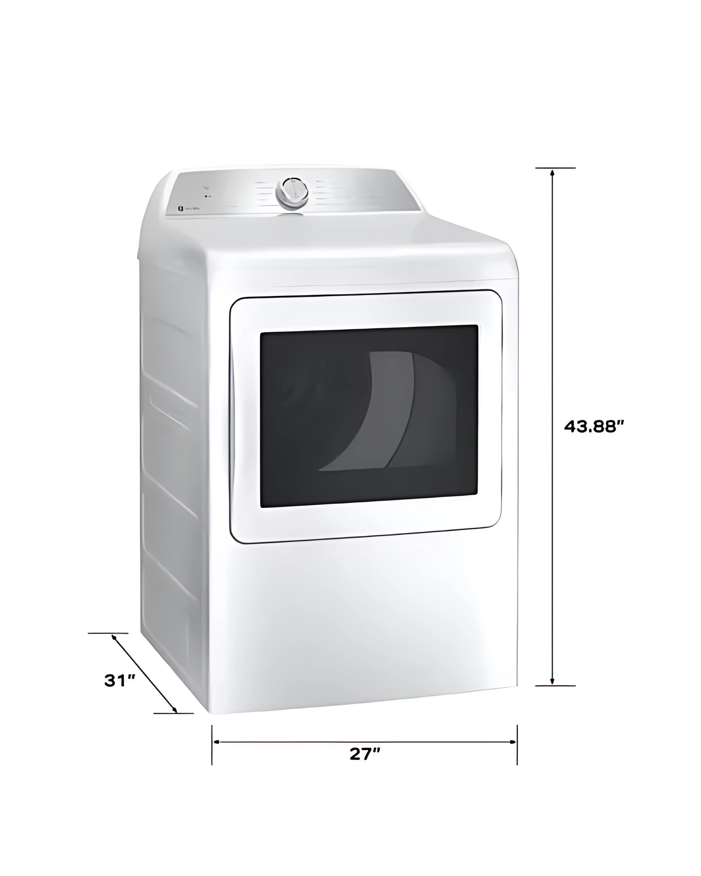 GE Profile 7.4 cu. ft. Electric Dryer, White, Sensor Dry, Quick Dry, Wrinkle Care (PTD60EBSRWS)