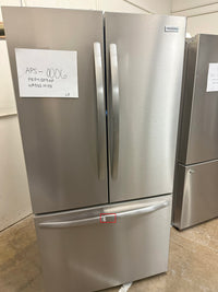 Frigidaire 28.8 cu ft French Door Refrigerator, Stainless, Full - Width Deli Drawer + LED Lighting (FRFN2813AF) - Appliance Saver Store