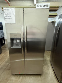Frigidaire 22.3 cu ft Side-by-Side Refrigerator, Stainless, External Water/Ice Dispenser (FRSC2333AS)