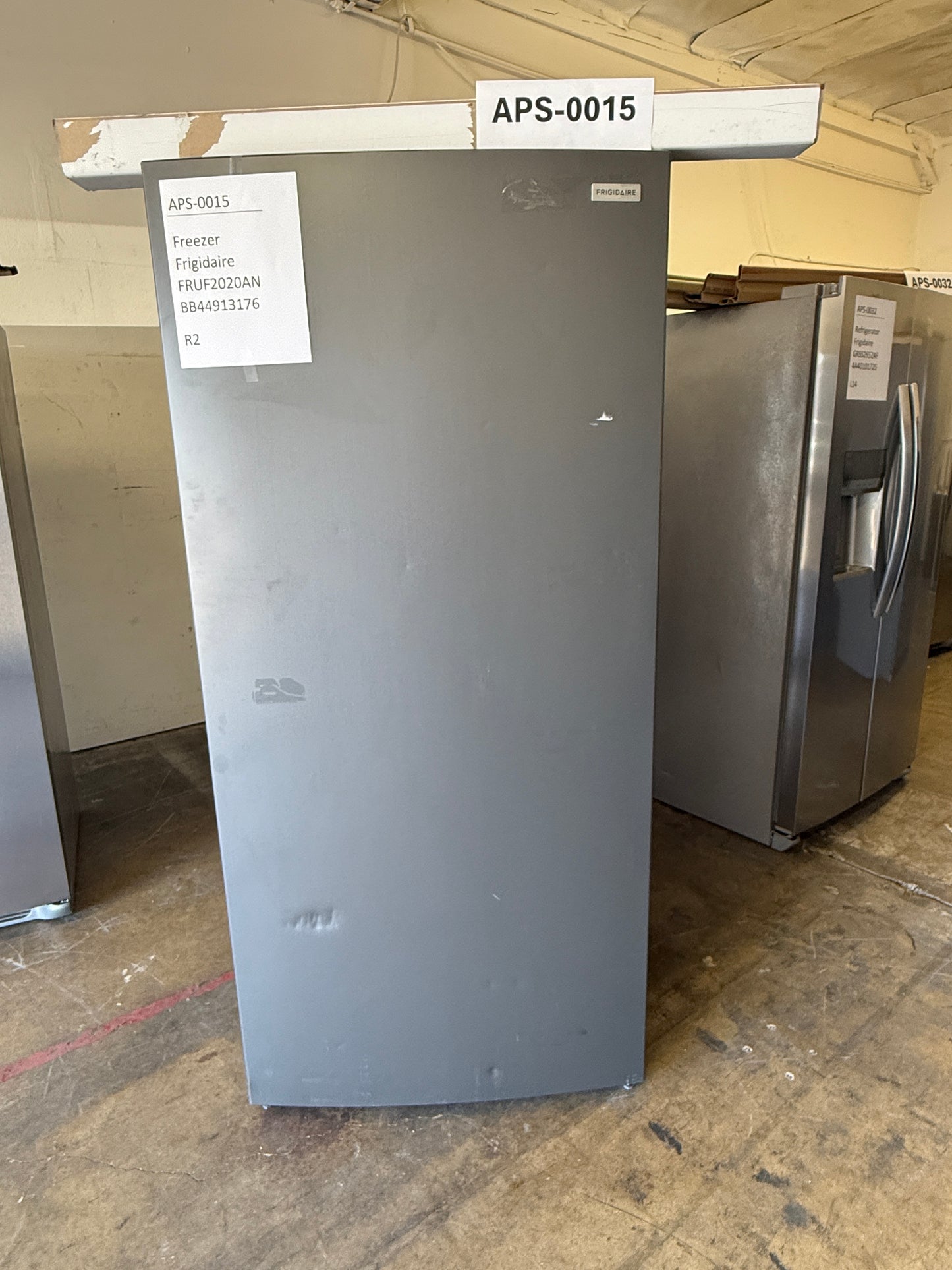 Frigidaire 20 cu ft Upright Freezer, White, Frost-Free, Adjustable Shelves (FRUF2020AN)