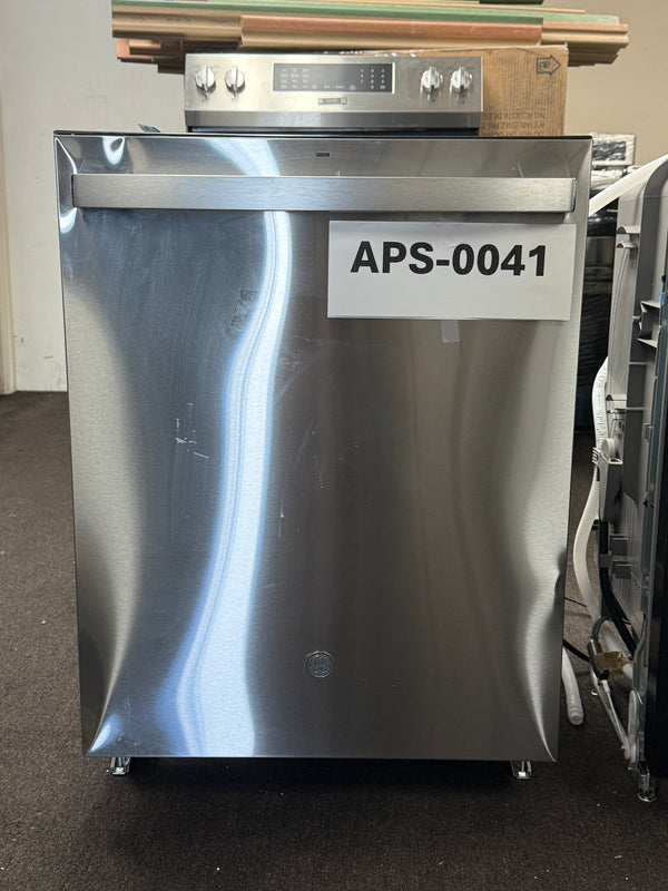 GE 24" Dishwasher, Stainless, Adjustable Racks, Quiet Operation (GDT650SYVFS)