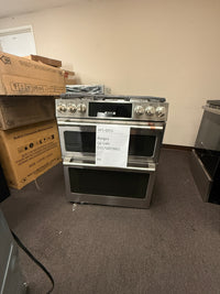 GE Café 30" Dual Fuel Range, Stainless, Double Oven + Convection (CGS750P2MS1)
