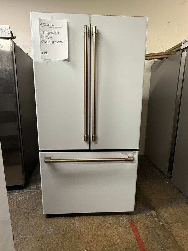 GE Café CWE23SP4MW2 23.1 cu. ft. French Door Refrigerator, Stainless, Counter-Depth