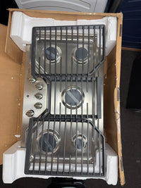 GE Profile 36" Built-In Gas Cooktop, Stainless, 5 Burners (PGP7036SLSS)