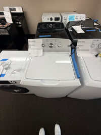 GE 4.3 cu. ft. Top Load Washer, White, Stainless Steel Tub + Multiple Wash Cycles (GTW385ASWWS)