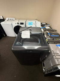 GE Profile 5.0 cu. ft. Top Load Washer, Diamond Gray, Smart Features + Deep Fill (PTW600BPRDG) - Appliance Saver Store