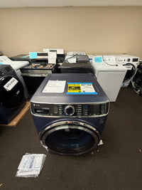 GE Profile 5.3 cu. ft. Front Load Washer, Sapphire Blue, UltraFresh Vent + SmartDispense (PFW870SPVRS)