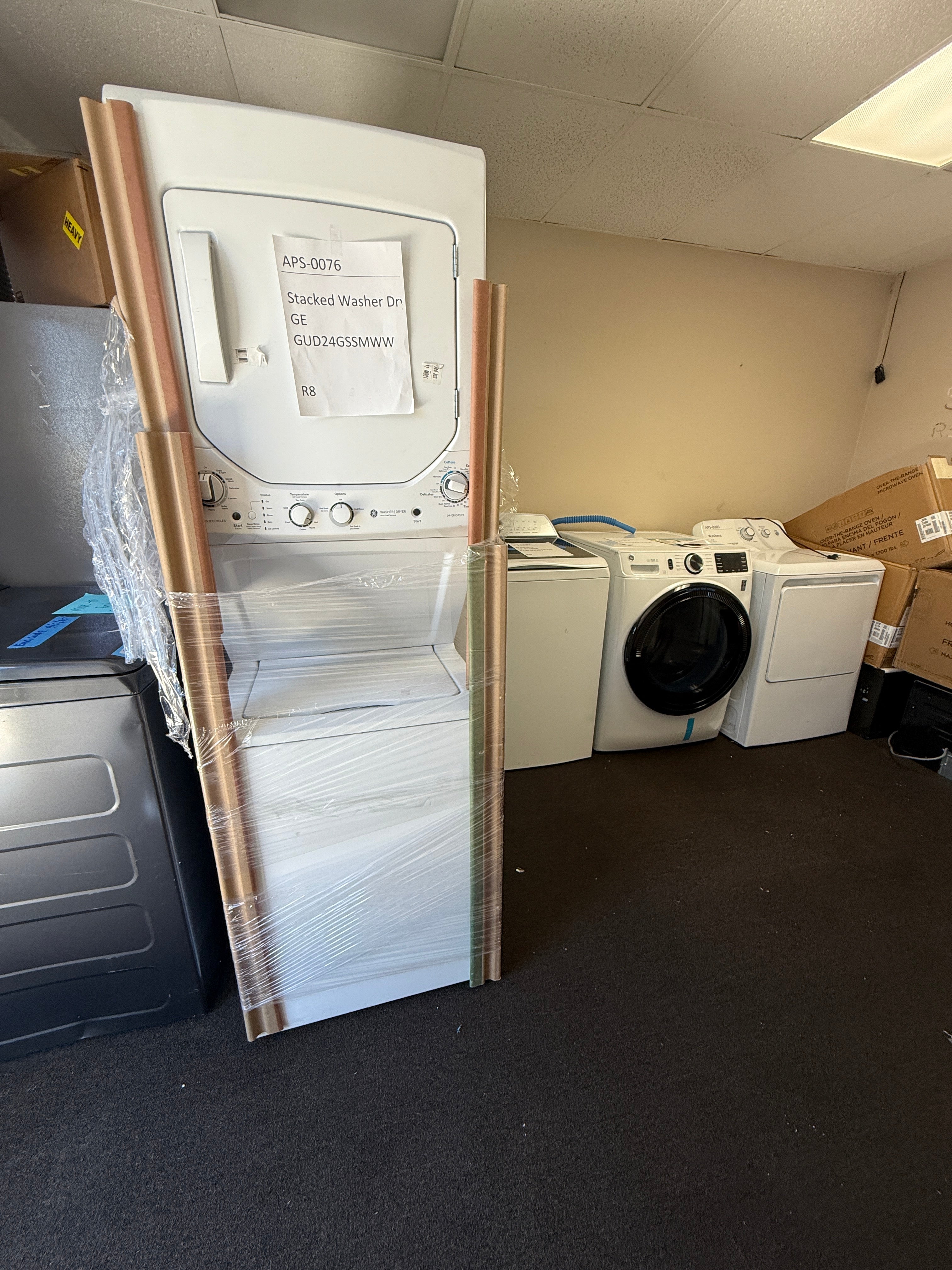 GE GUD24GSSMWW Gas Laundry Center – Washer & Dryer Combo – Repair / Parts